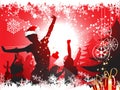 Christmas party background Royalty Free Stock Photo