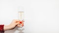 christmas party festive drink happy celebration Royalty Free Stock Photo