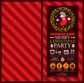 Christmas Party Invitation Card