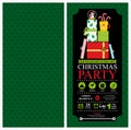 Christmas Party Invitation Card