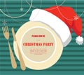 Christmas party invitation