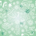 Christmas pattern Royalty Free Stock Photo