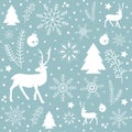 Christmas pattern background. EPS10 vector file.