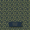 Christmas pattern backgroundvector template with stars and gold glittery design on dark blue background. Art deco style.