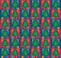 Christmas pattern Royalty Free Stock Photo