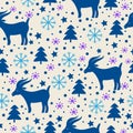 Christmas pattern Royalty Free Stock Photo