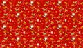 Christmas pattern red seamless backgrounds vectors.