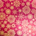 Christmas pattern snowflake background. EPS 10