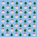 Christmas pattern vector