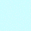 Christmas pattern. White snow on light blue background. Tamplate for greeting christmas cards, posters, stickers