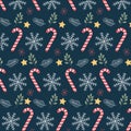 Christmas patternn background. vector illustration