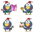 Christmas penguin collection