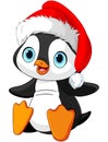 Christmas penguin Royalty Free Stock Photo