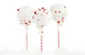 Christmas Peppermint Cake Pops