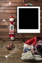 Christmas photo frames Royalty Free Stock Photo