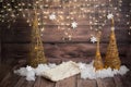 Christmas photo zone. Christmas decor. handmade Christmas tree