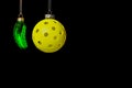 Christmas Pickle/Pickleball Decoration