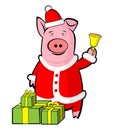 Christmas pig.