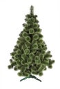Christmas pine tree isolated on white background Royalty Free Stock Photo