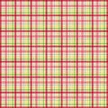 Christmas plaid modern classic pattern Royalty Free Stock Photo