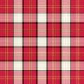 Christmas plaid modern classic pattern Royalty Free Stock Photo