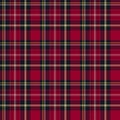 Christmas plaid modern classic pattern Royalty Free Stock Photo