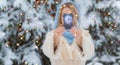 Christmas prediction concept, magic and esoterism