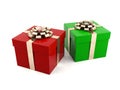 Christmas present boxes