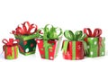 Christmas presents Royalty Free Stock Photo