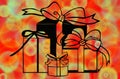 Christmas presents Royalty Free Stock Photo