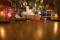 Christmas presents Royalty Free Stock Photo