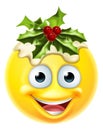 Christmas Pudding Emoticon Emoji