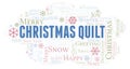 Christmas Quilt word cloud