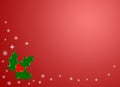 Christmas red background. Royalty Free Stock Photo
