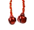 Christmas red bells Royalty Free Stock Photo