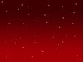 Christmas red sky background little stars