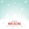 Christmas retro greeting card and background with hand-drawn Christmas tree and congratulation Royalty Free Stock Photo