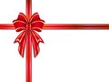 Christmas ribbon Royalty Free Stock Photo