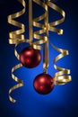 Christmas ribbon Royalty Free Stock Photo
