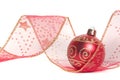 Christmas Ribbon and Bauble