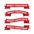 Christmas ribbons Royalty Free Stock Photo
