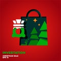 Christmas Sale Investation Royalty Free Stock Photo