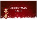 Christmas Sale Royalty Free Stock Photo