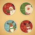 Christmas Sale Labels Royalty Free Stock Photo