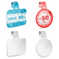 Christmas Sale Labels Royalty Free Stock Photo