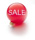 Christmas Sale Ornament Royalty Free Stock Photo