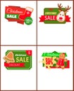 Christmas Sale Price Off, Cookies and Text Web