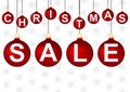 Christmas Sale Royalty Free Stock Photo