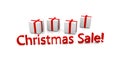 Christmas sale Royalty Free Stock Photo