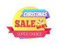 Christmas Sale Special Super Choice Round Label
